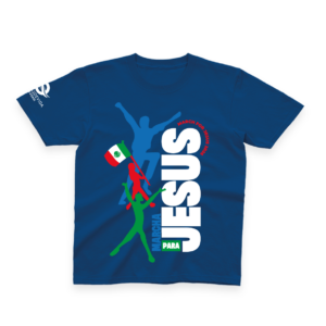 Playera Niño - 100% algodón manga corta color azul rey